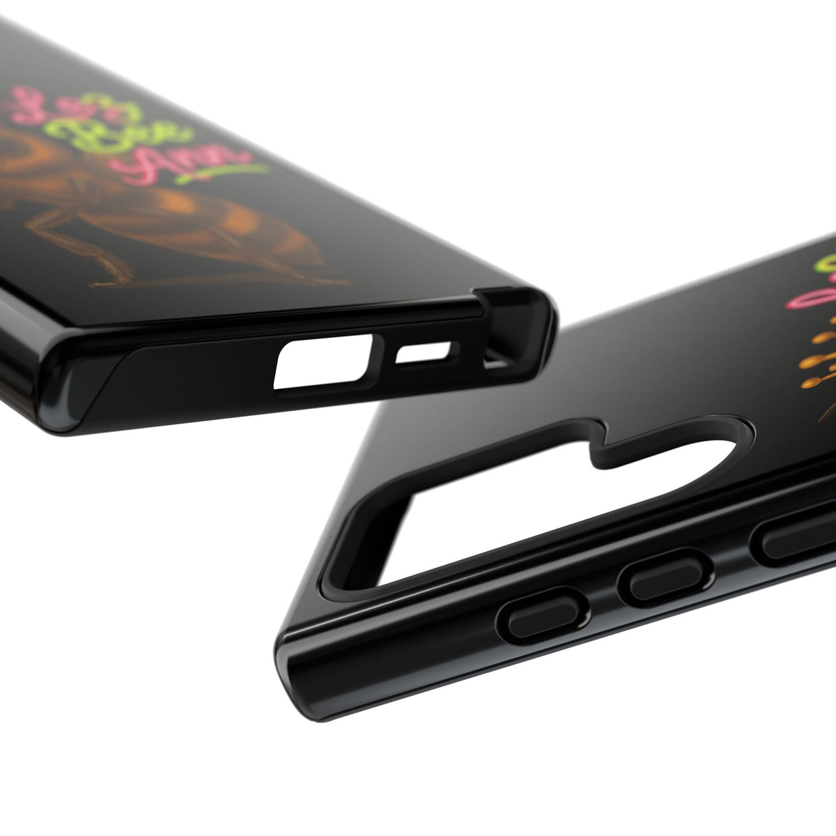 Phone Case — 'Lez Bee Ann' Queen Bee Tough Protective Cover