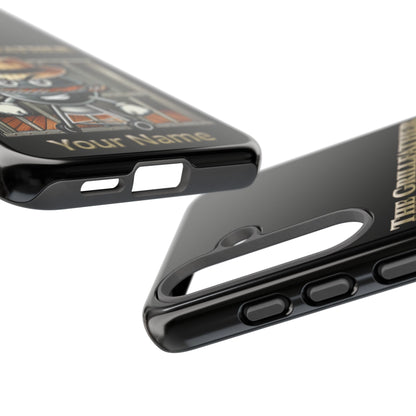Grillfather Personalized Phone Case — Funny BBQ Smoker Design