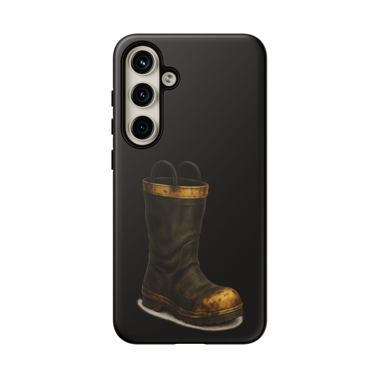 Vintage Fire Boot Phone Case — Rugged Protective iPhone Cover