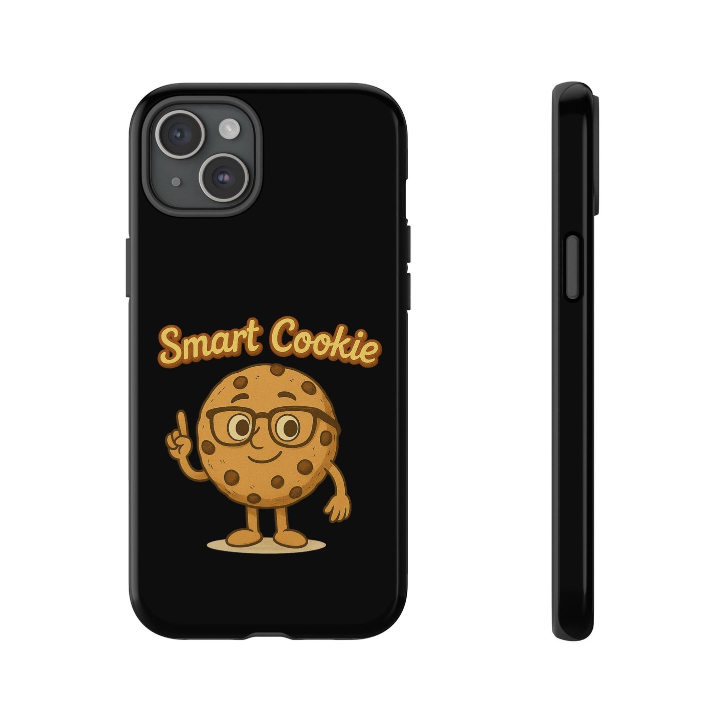 Phone Case — "Smart Cookie" Cute Cartoon Cookie Protective Cover