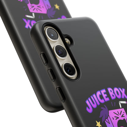 Phone Case — 'Juice Box Hero' Cute Cartoon Protective Cover