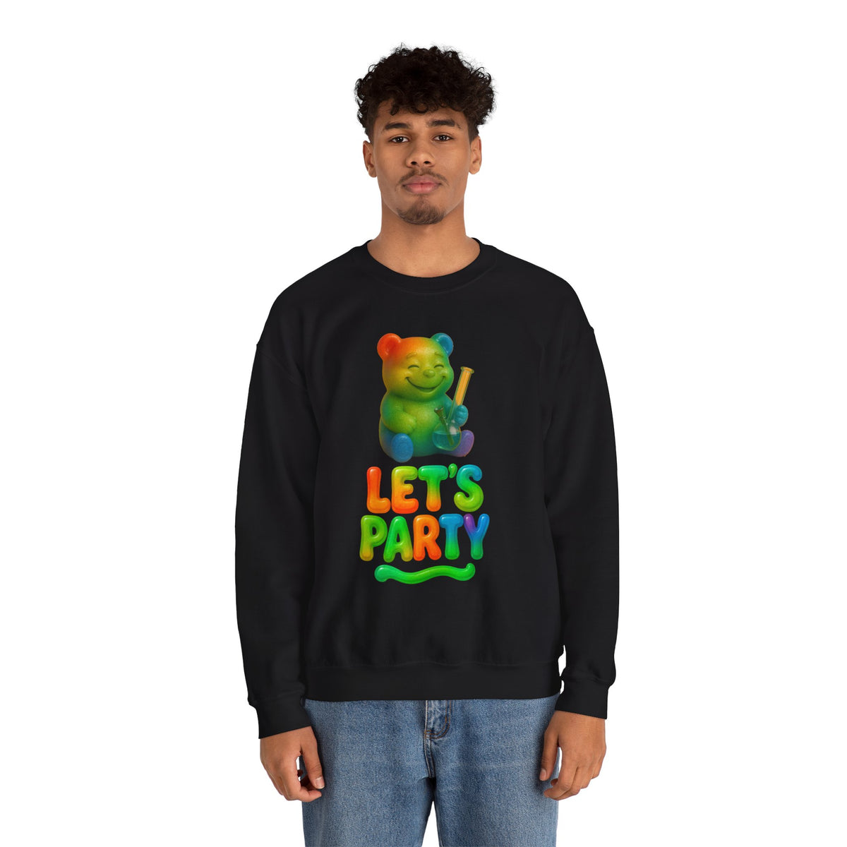Let’s Party Gummy Bear Crewneck Sweatshirt