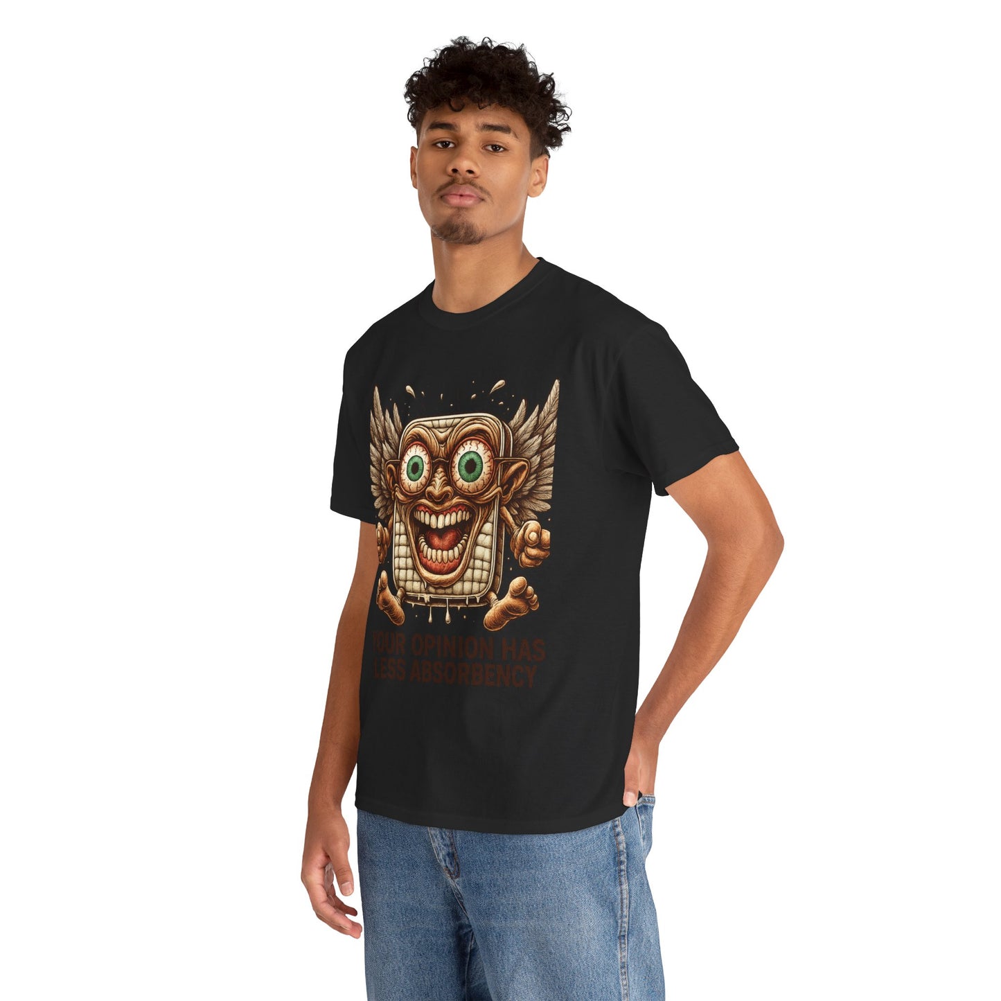 Your Opinion Has Less Absorbency Tee, Funny Graphic Tee, Unisex Cotton [...]