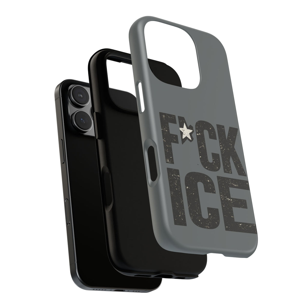 Phone Case — “F*CK ICE” Bold Protest Protective Case