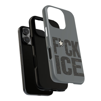 Phone Case — “F*CK ICE” Bold Protest Protective Case