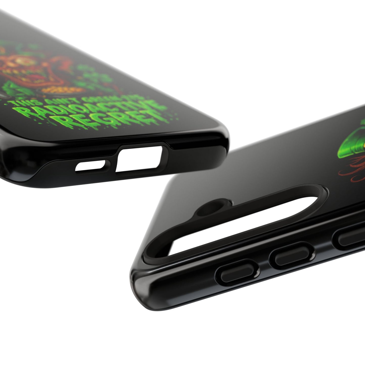 Radioactive Leprechaun Phone Case — "This Ain't Green, It's Radioactive Regret"