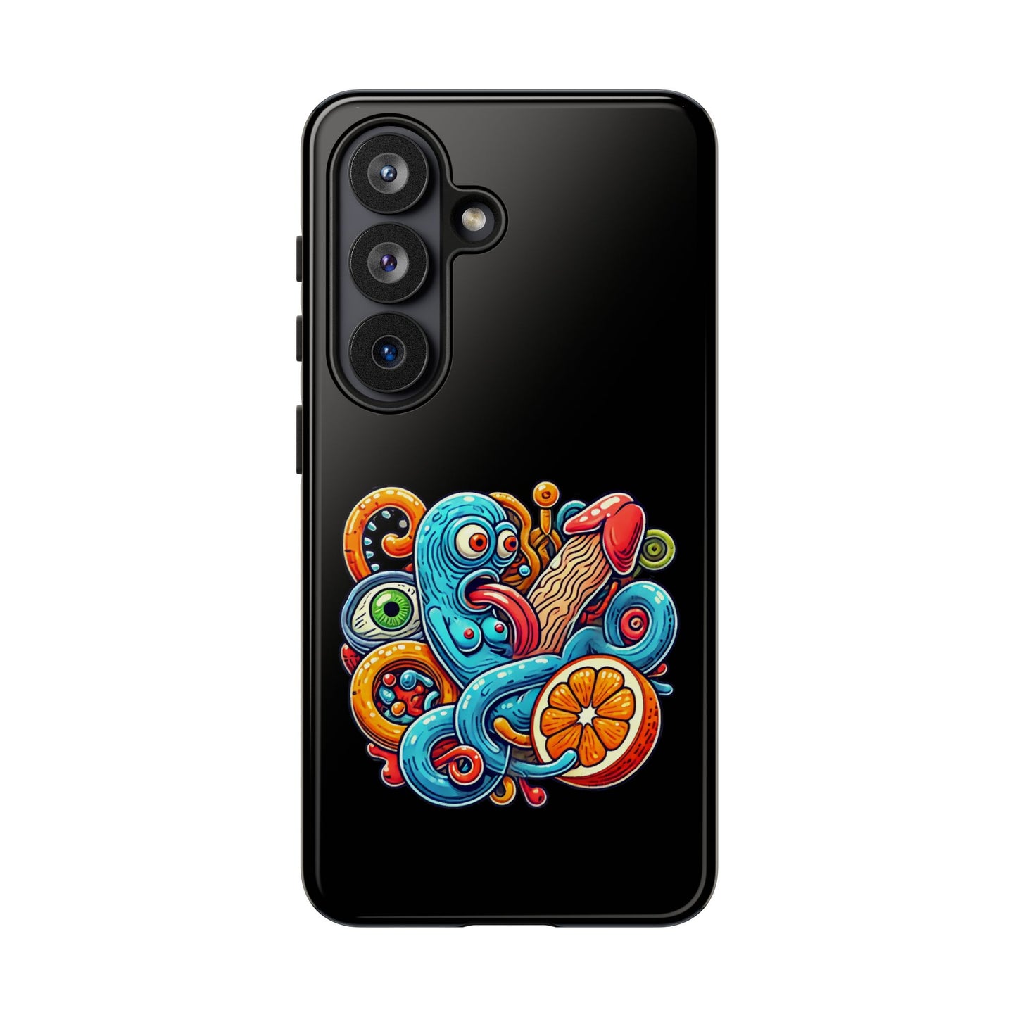 Octopus Surf Phone Case — Colorful Nautical Art Protective Phone Cover