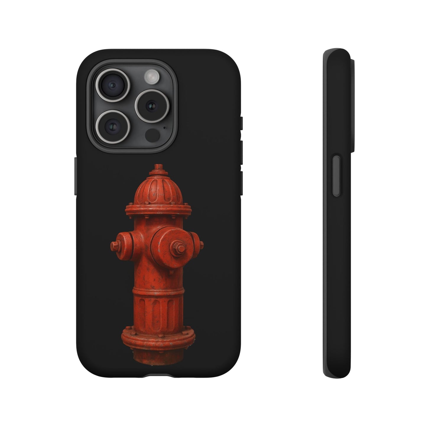Red Fire Hydrant Phone Case — Tough Protective iPhone Cover