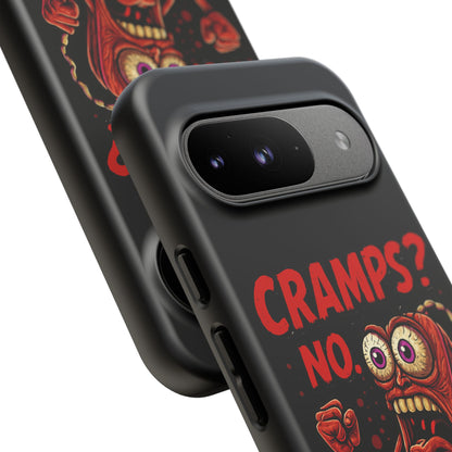 Phone Case — "Cramps? No, Wrath!" Retro Hot-Pepper Graphic