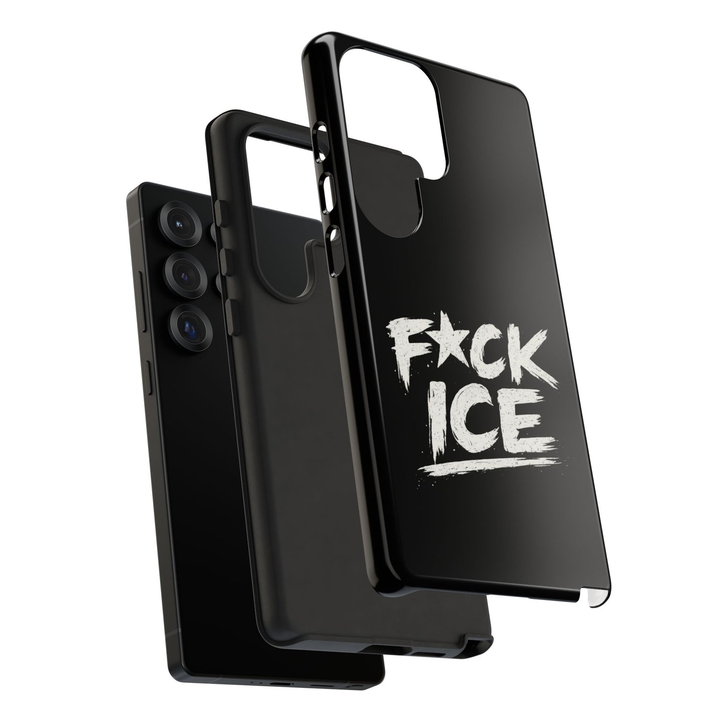 Phone Case — “F*ck Ice” Bold Protest Graphic Protective Case