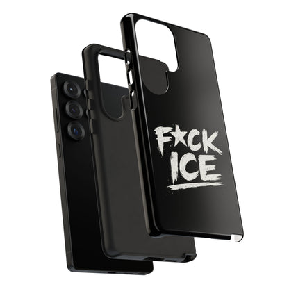 Phone Case — “F*ck Ice” Bold Protest Graphic Protective Case