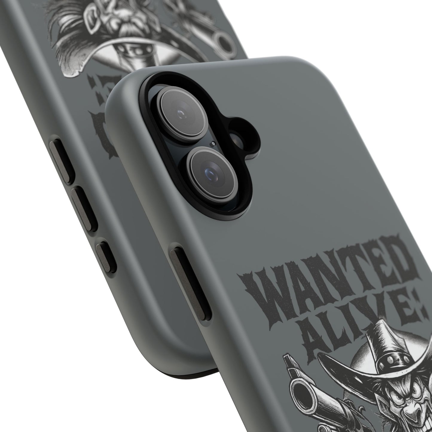 Phone Case — "Wanted Alive!" Cowboy Chewin' Tobacco Graphic