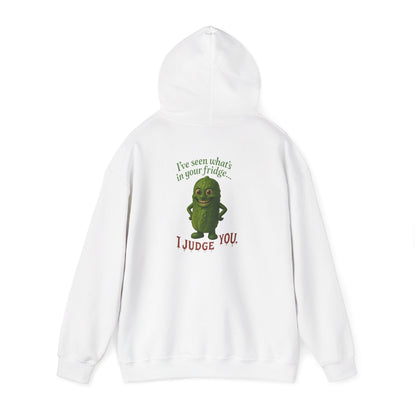 Judge Pickle Hoodie – Funny ‘I Judge You’ Pickle Graphic Sweatshirt