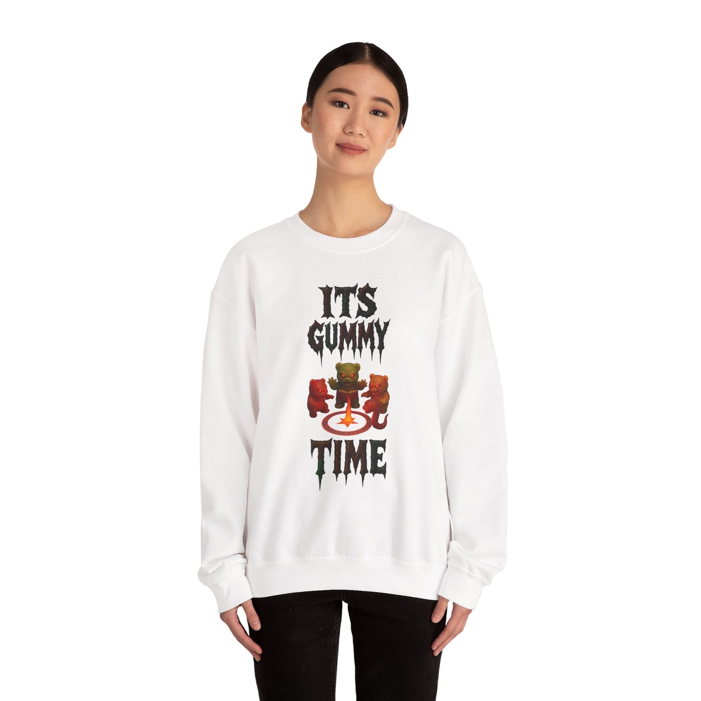 It’s Gummy Time Occult Gummy Bear Crewneck Sweatshirt