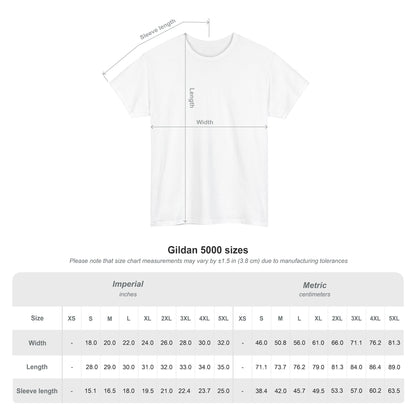 Flames Test Metal – Courage Firefighter Tee