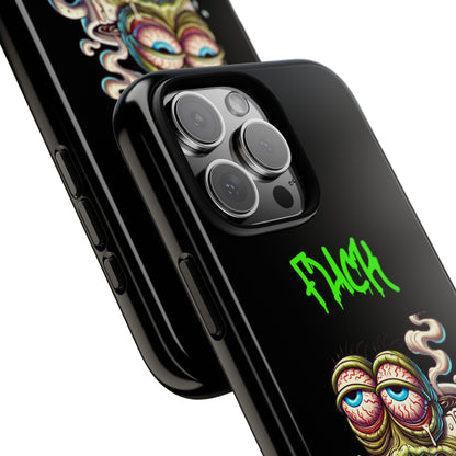 Phone Case — "F*** Monday" Grotesque Coffee Monster Shock Art