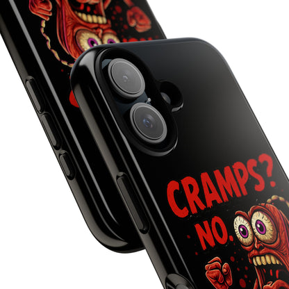 Phone Case — "Cramps? No, Wrath!" Retro Hot-Pepper Graphic