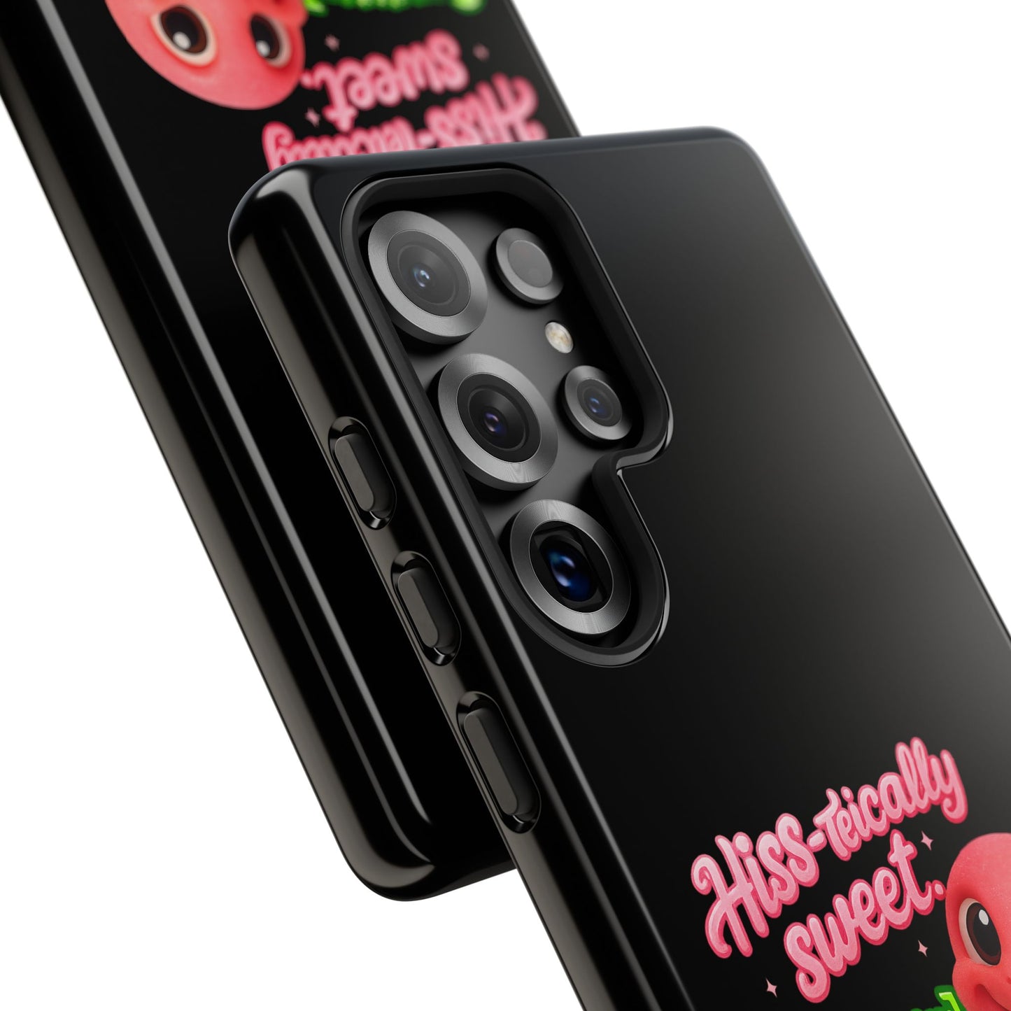 Phone Case — "Hiss-tically Sweet, Dangerously Cute" Worm Design