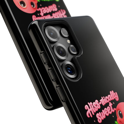Phone Case — "Hiss-tically Sweet, Dangerously Cute" Worm Design