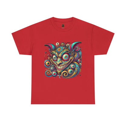 "Psychedelic Cheshire Cat" Trippy Art T-Shirt