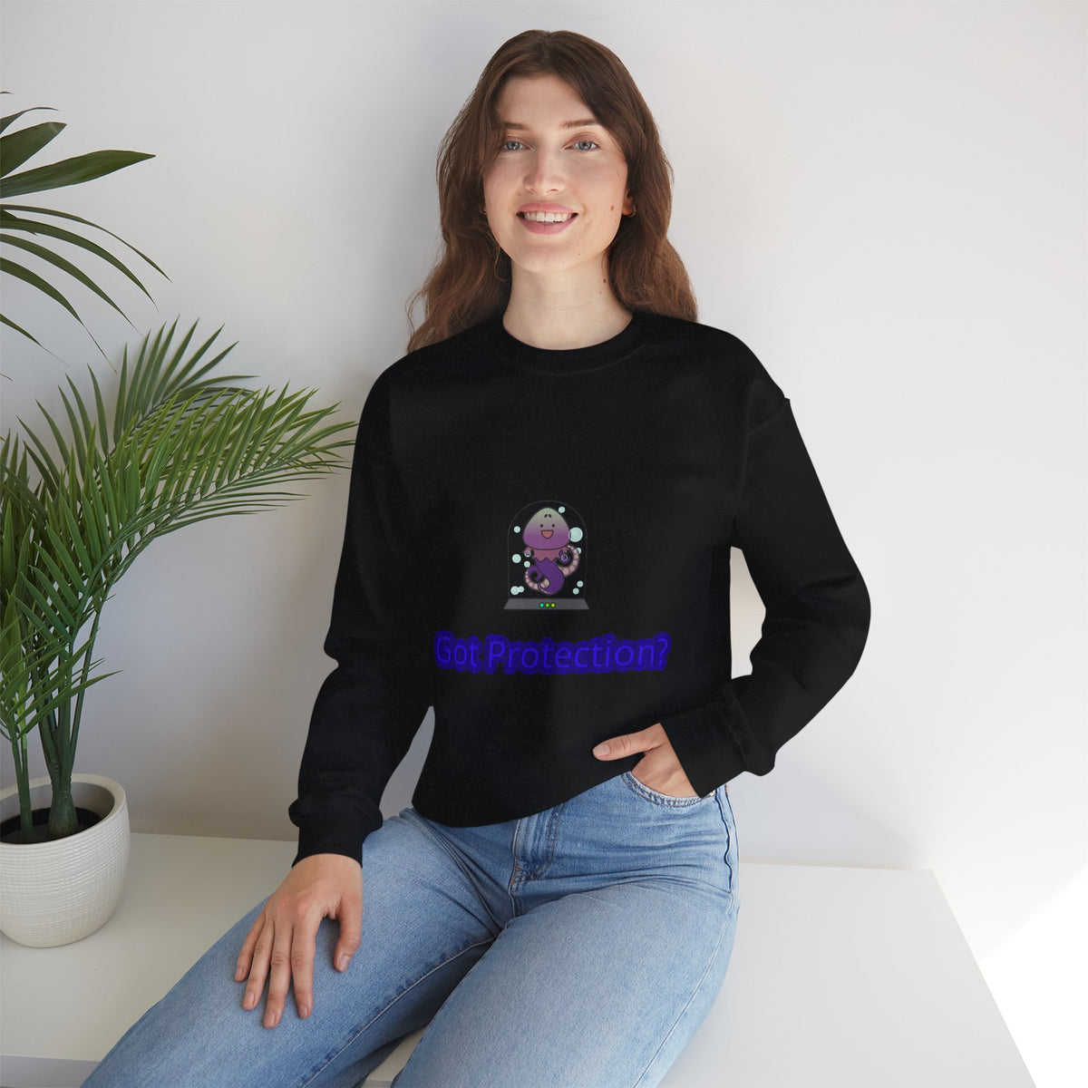 Got Protection? Crewneck Sweatshirt
