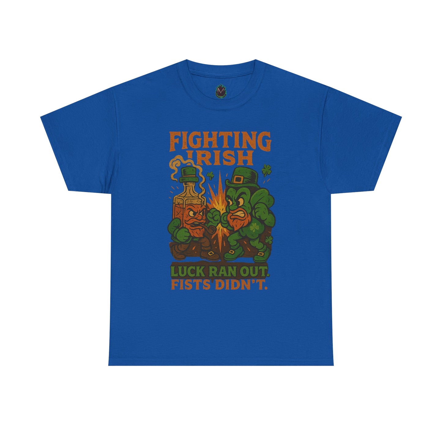 Fighting Irish leprechaun brawl T-Shirt | St. Patrick's Day boxing design
