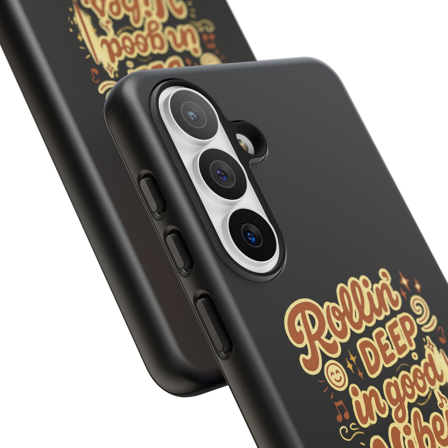 Phone Case — "Rollin' Deep in Good Vibes" Cartoon Retro Design