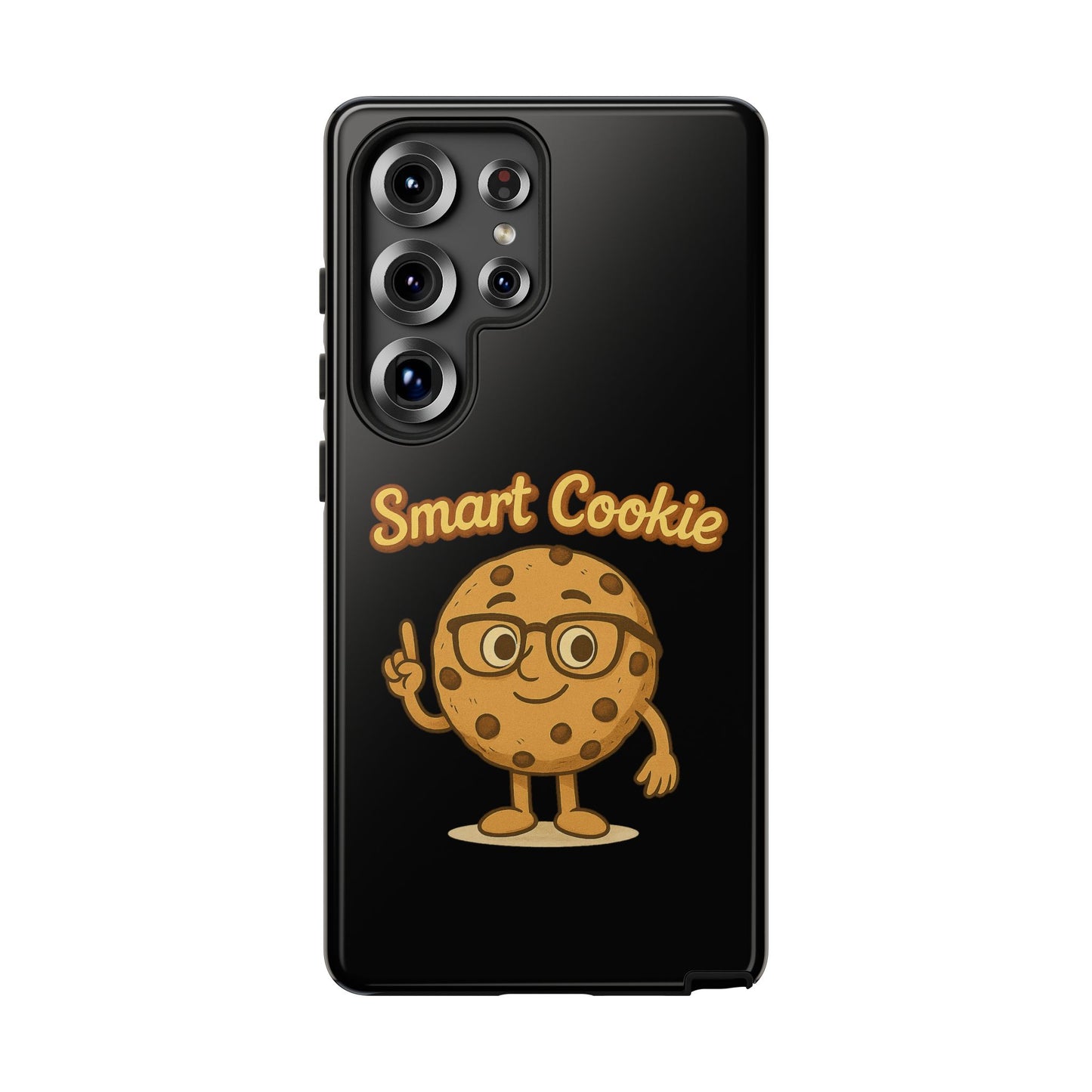 Phone Case — "Smart Cookie" Cute Cartoon Cookie Protective Cover