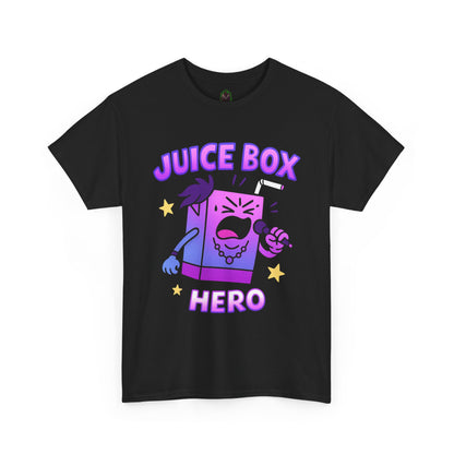 Juice Box Hero T-Shirt | Cute Cartoon Beverage Design