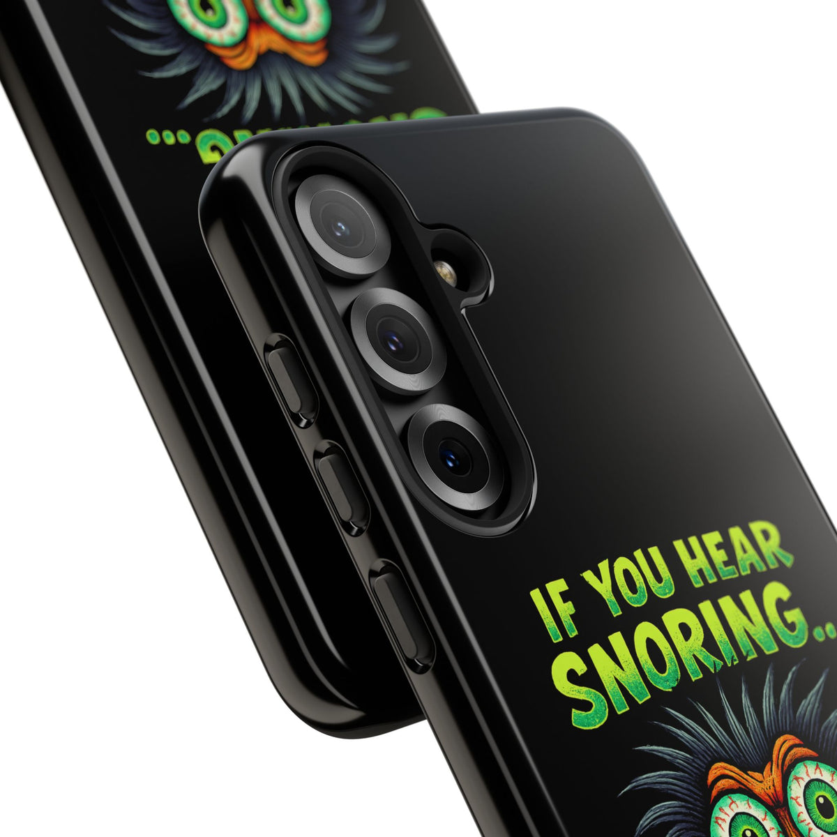 Funny 'If You Hear Snoring... That's Just My Last Brain Cell Dying' Phone Case