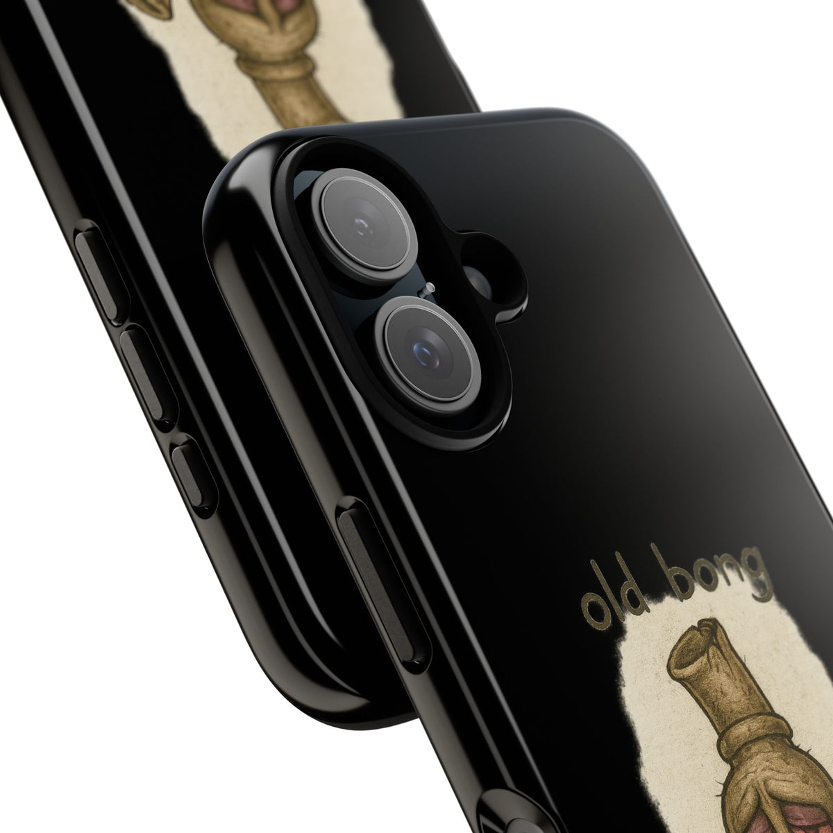 Phone Case — 'Old Bong' Funny Stoner Illustration, "This Is My Life's Bong"