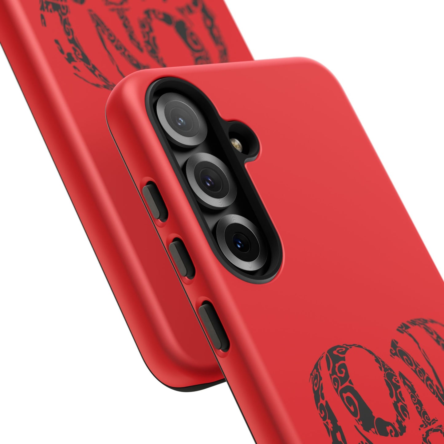Red 'Love Justice' Heart Phone Case — Protective iPhone Cover, Valentine’s Gift