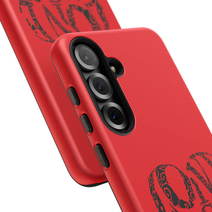 Red 'Love Justice' Heart Phone Case — Protective iPhone Cover, Valentine’s Gift