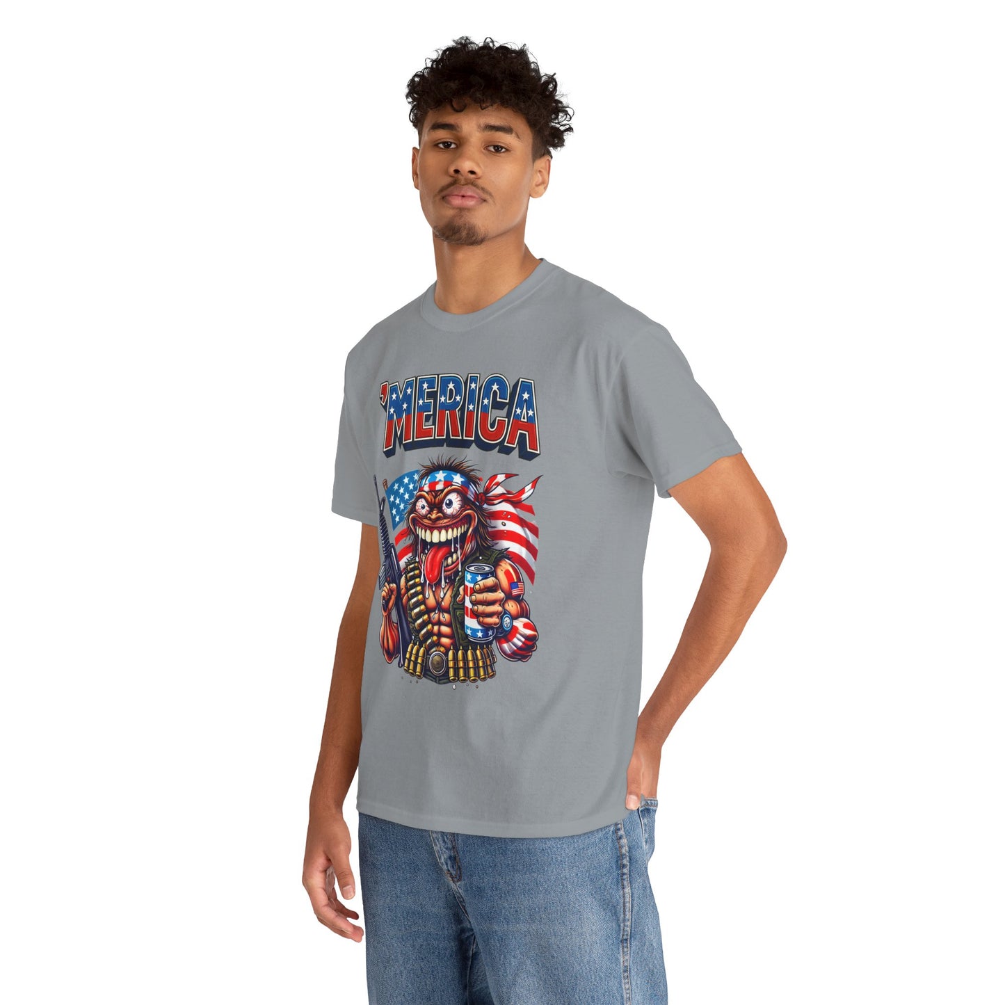 ‘MERICA – Patriotic Mayhem Graphic Tee