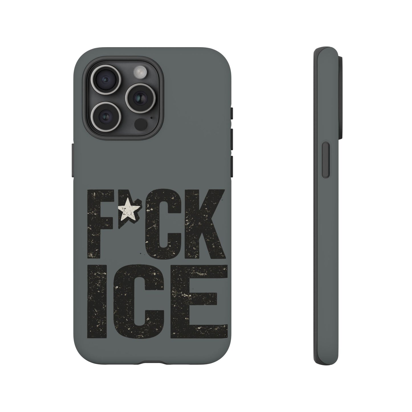 Phone Case — “F*CK ICE” Bold Protest Protective Case