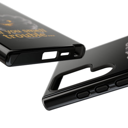 Phone Case — "If You Smell Trouble" Grinning Smoke Monster Protective Case