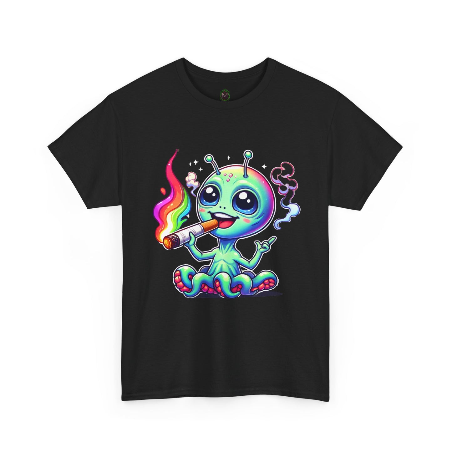 Colorful Alien Tee - Fun Graphic Tee