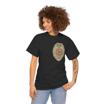 Flames Test Metal – Courage Firefighter Tee