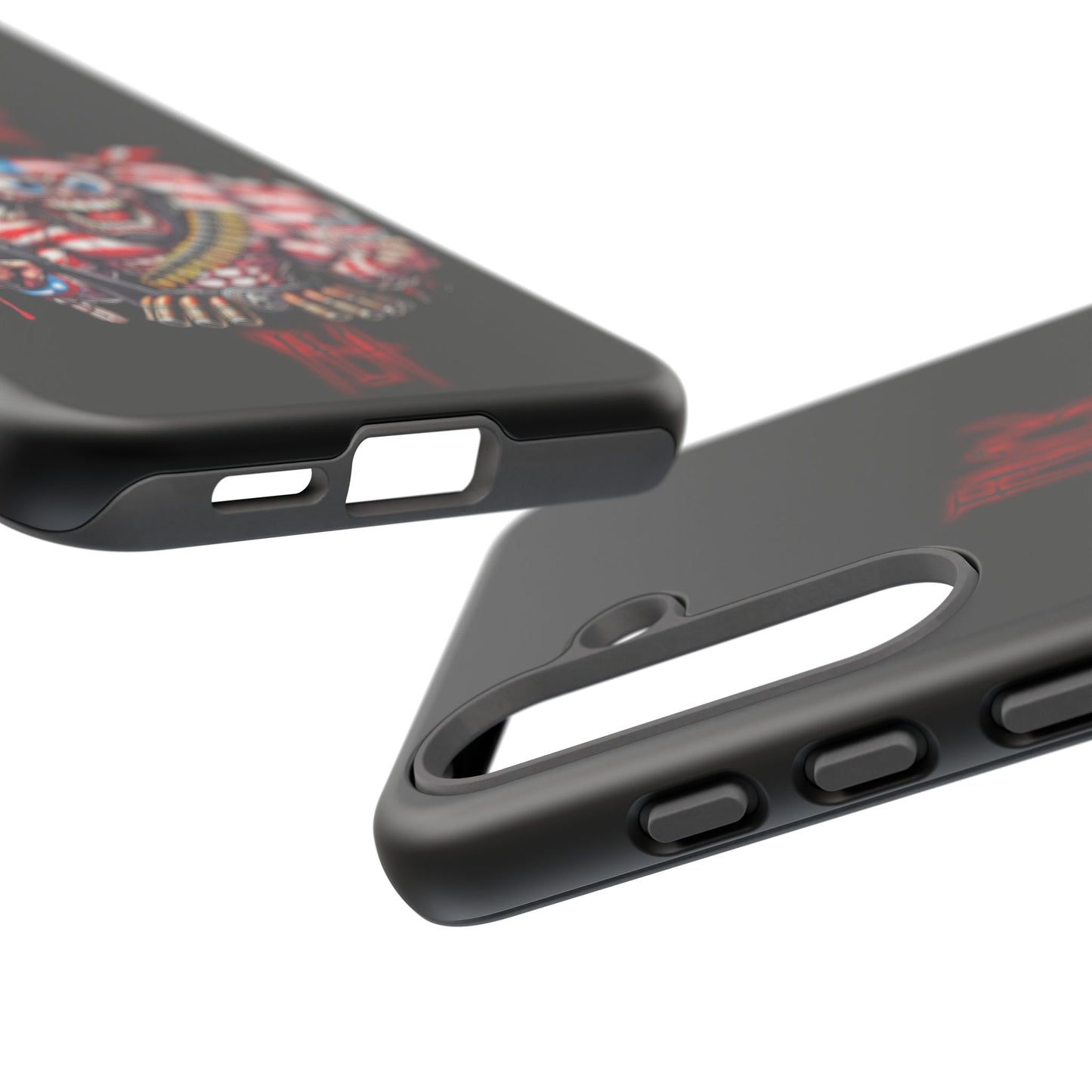 Phone Case — American Flag Skull Soldier Design (Tough Cases)