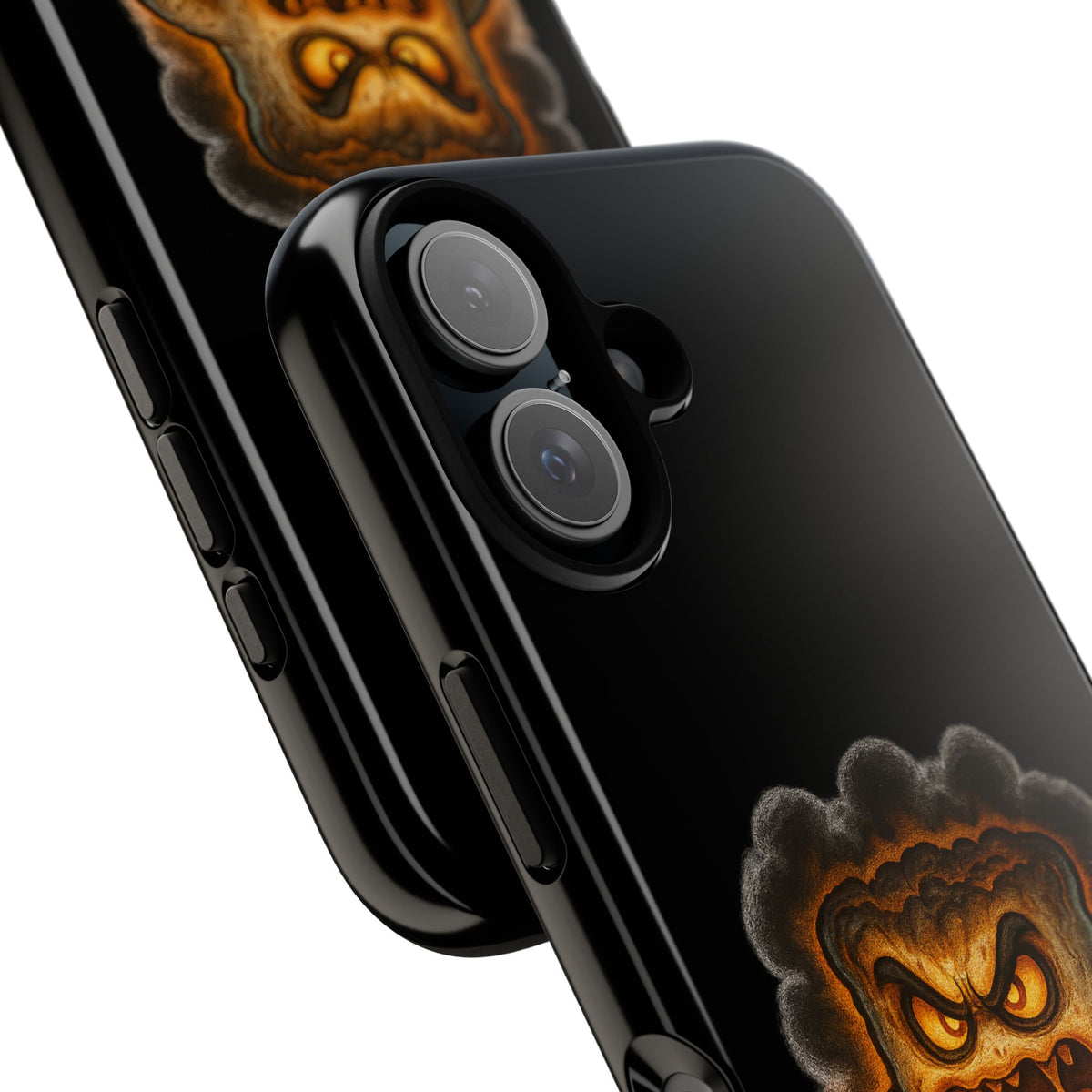 Phone Case — 'Try Me, I Dare You' Angry Lava Monster Graphic