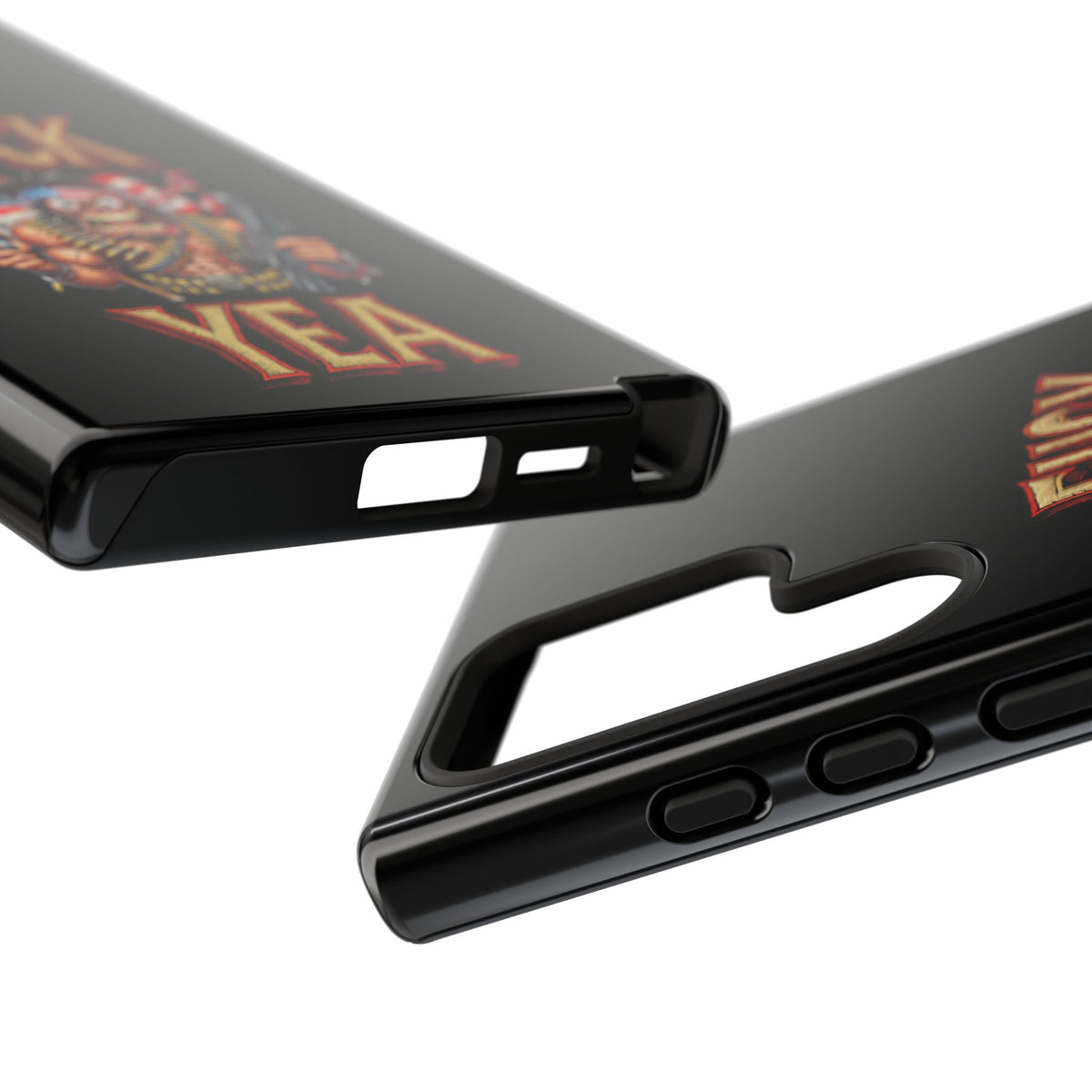 Phone Case — "FUCK YEA" Patriotic Skeleton Soldier Graphic