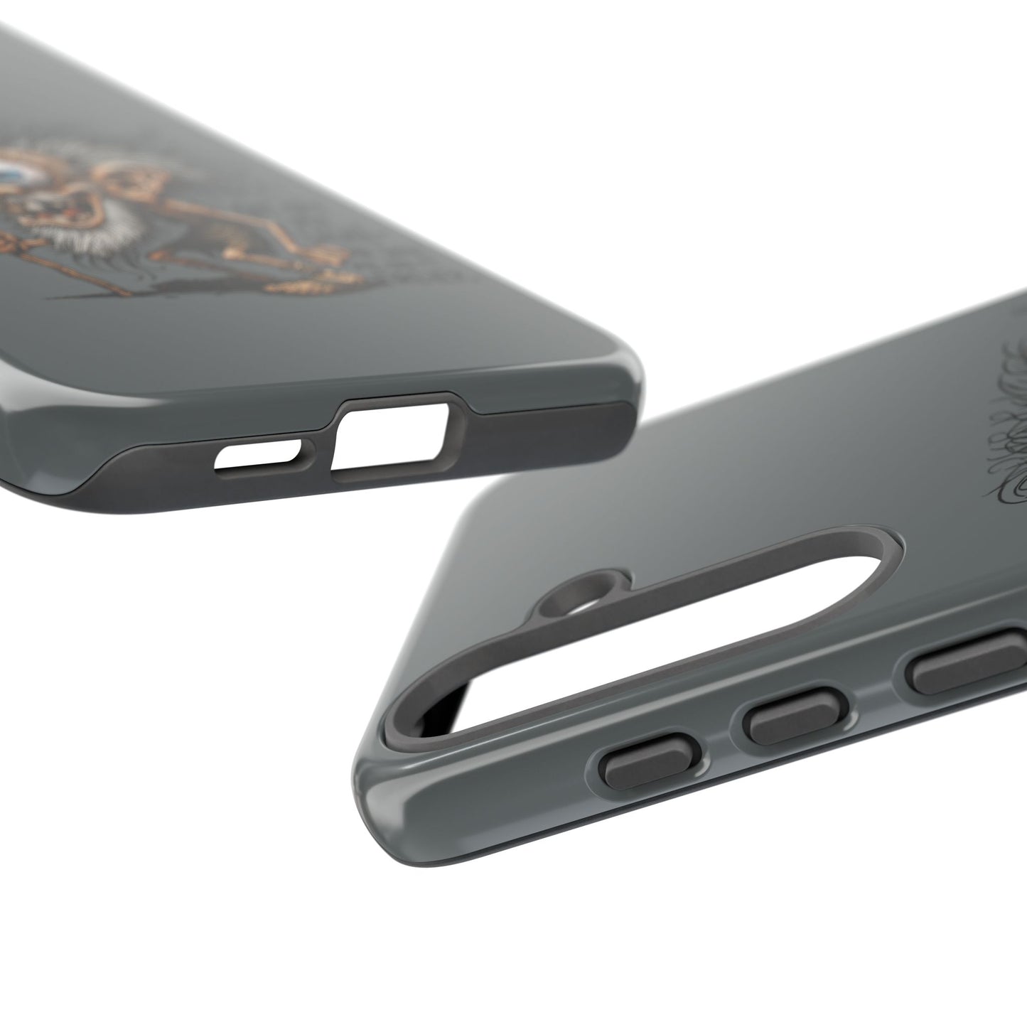 Phone Case — Funny Grumpy Troll Design: “Get Off My Lawn” Protective Cover