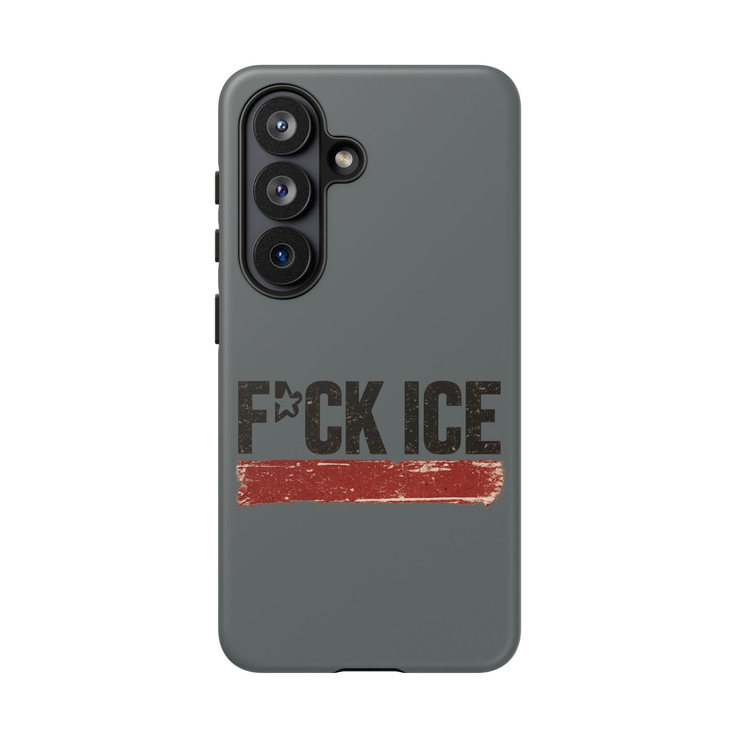 Phone Case - "F*CK ICE" Distressed Protest Design