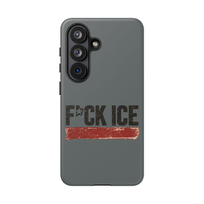 Phone Case - "F*CK ICE" Distressed Protest Design