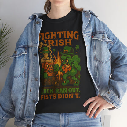 Fighting Irish leprechaun brawl T-Shirt | St. Patrick's Day boxing design