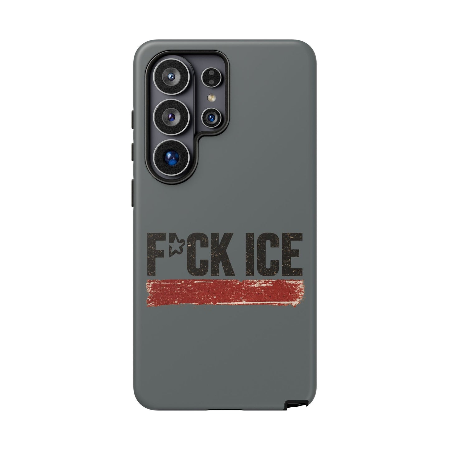 Phone Case - "F*CK ICE" Distressed Protest Design