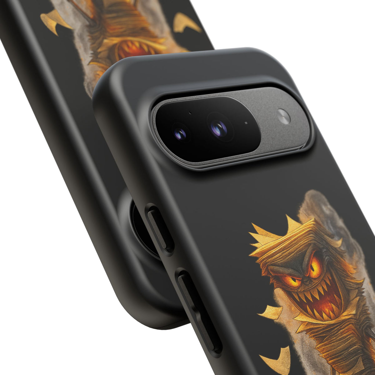 Phone Case — Halloween Mummy Creature “Stapled Your Soul to Page 666” Horror Design