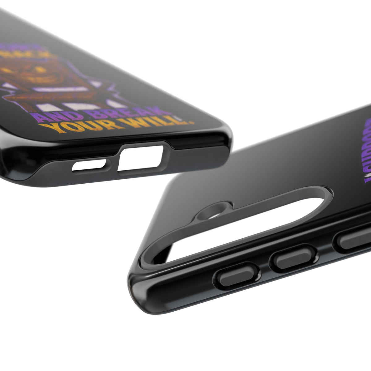 Phone Case — "I Support Your Back and Break Your Will" Funny Creepy Chair Design