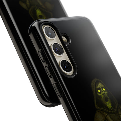 Phone Case — 'Toxic? Nah, Just Prophetically Unpleasant' Neon Grim Reaper Protective Cover