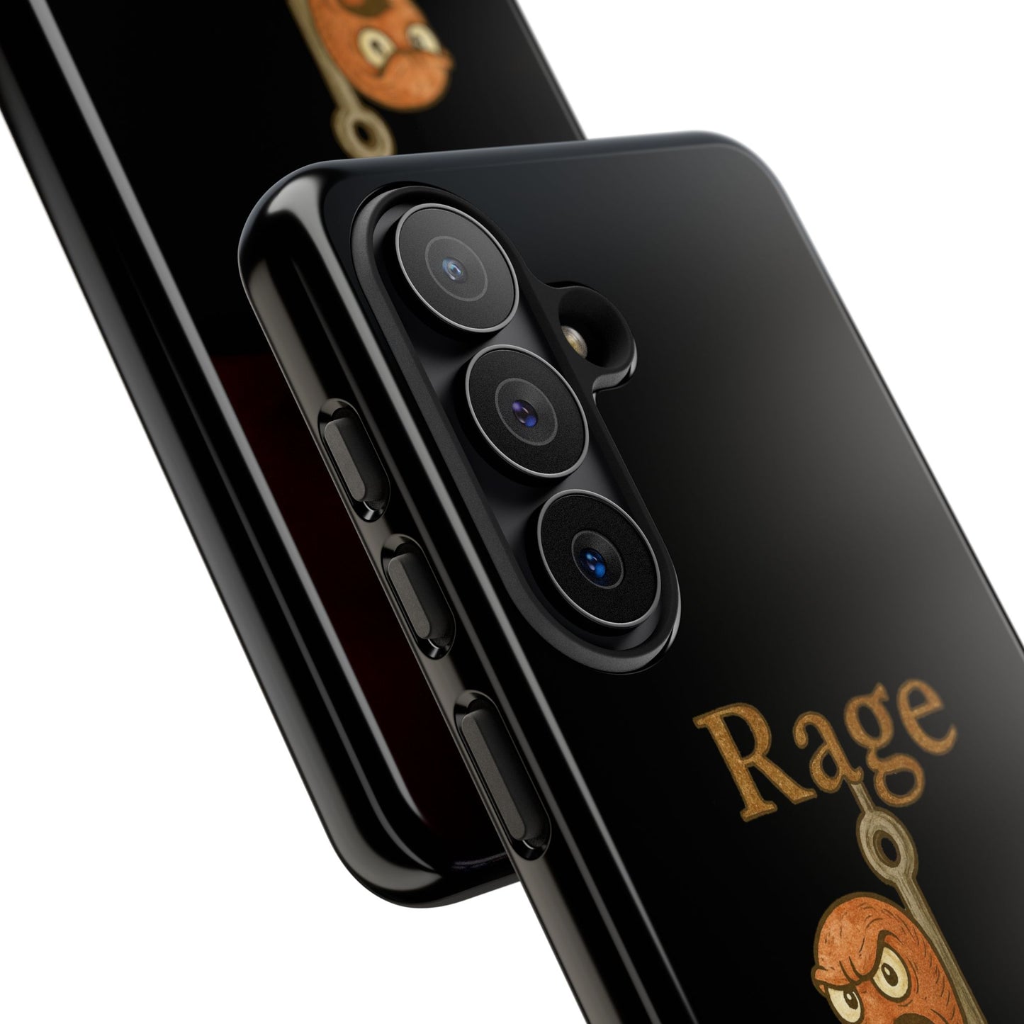 Phone Case — "Rage Bait" Angry Worm Fishing Design